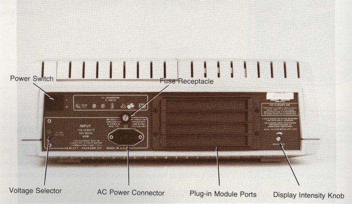 HP-85 back view