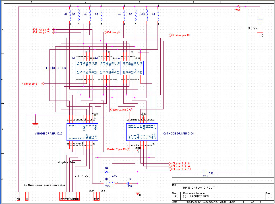 display logic board